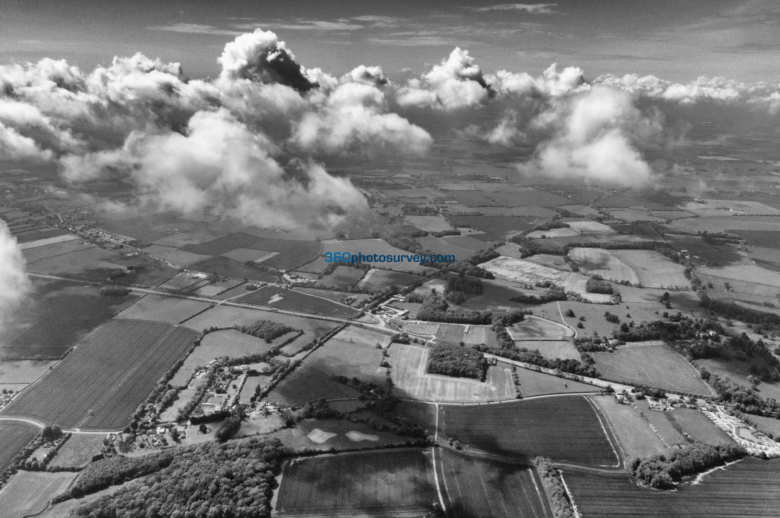 "Clouds aerial photo 210607 8" stock image