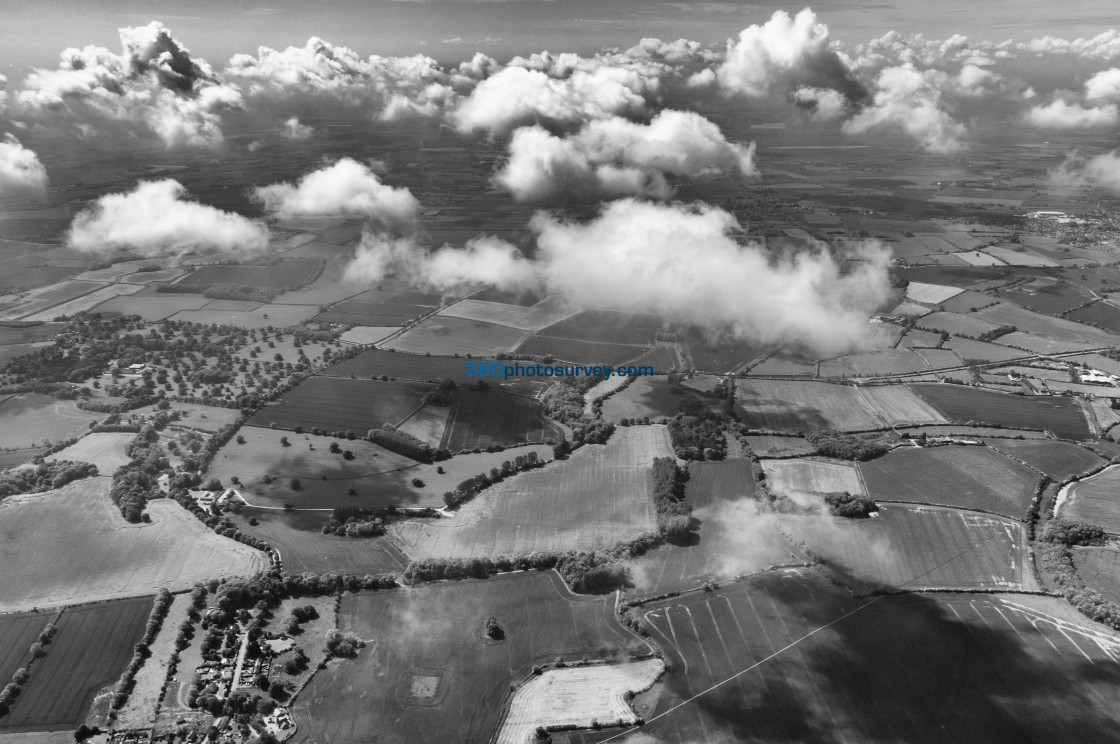 "Clouds aerial photo 210607 8" stock image