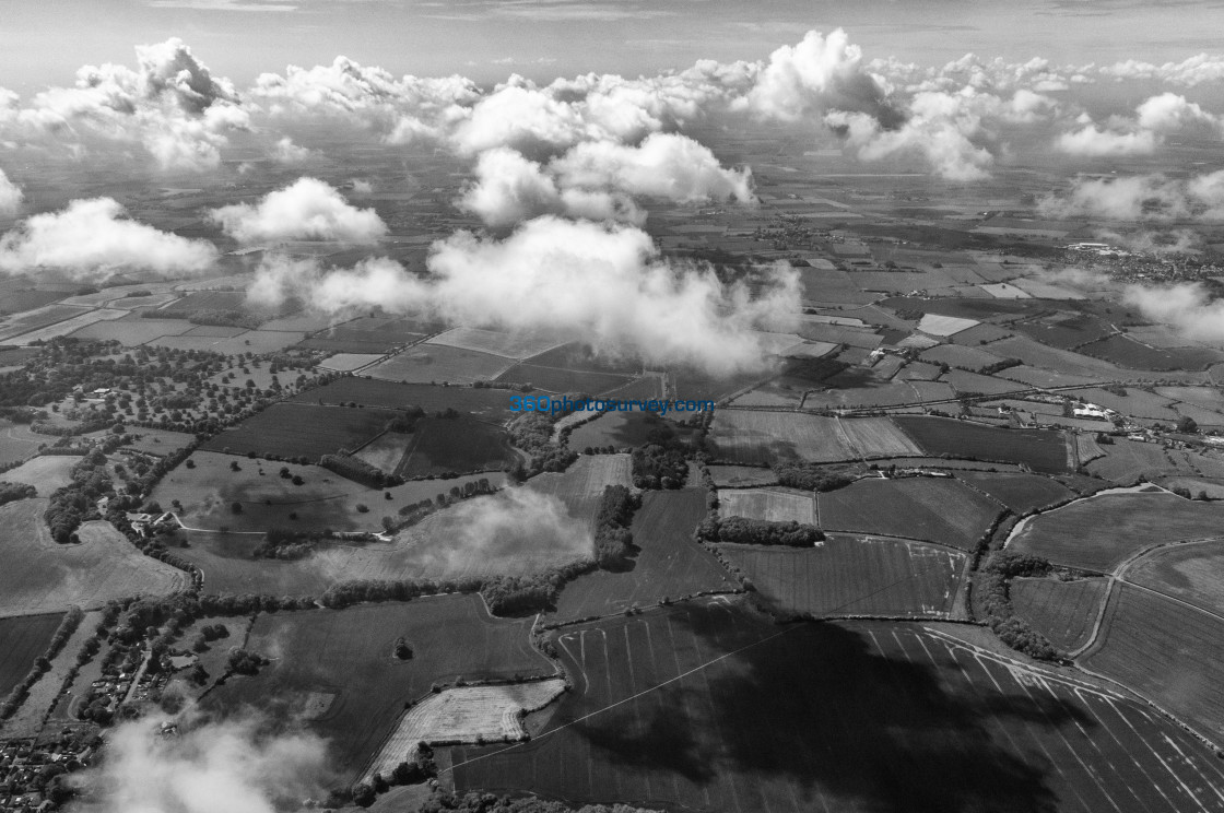 "Clouds aerial photo 210607 8" stock image