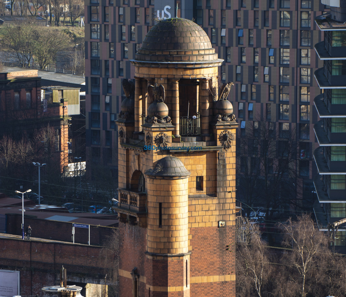 "Manchester London Road Fire Station 180119" stock image