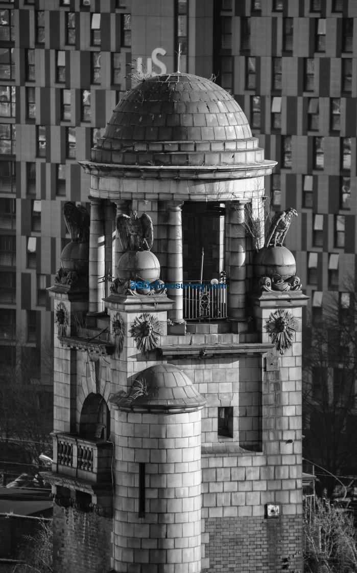 "Manchester London Road Fire Station 180119" stock image