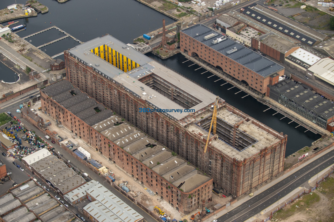 "Liverpool aerial photo 210607 4" stock image