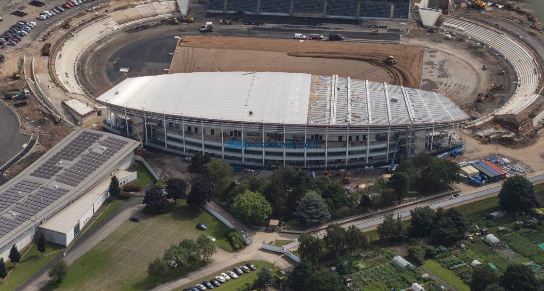 "Birmingham aerial photo Alexander Stadium 210709 21" stock image