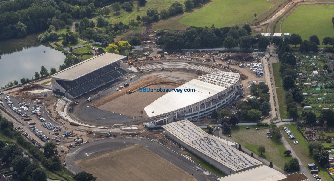 "Birmingham aerial photo Alexander Stadium 210709 21" stock image