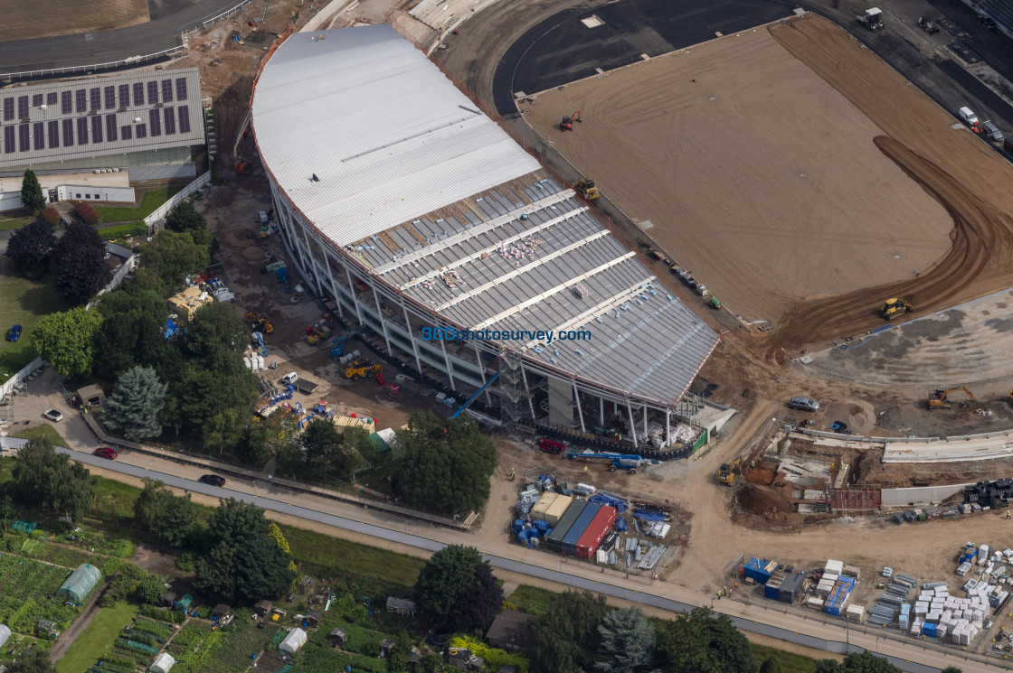 "Birmingham aerial photo Alexander Stadium 210709 21" stock image