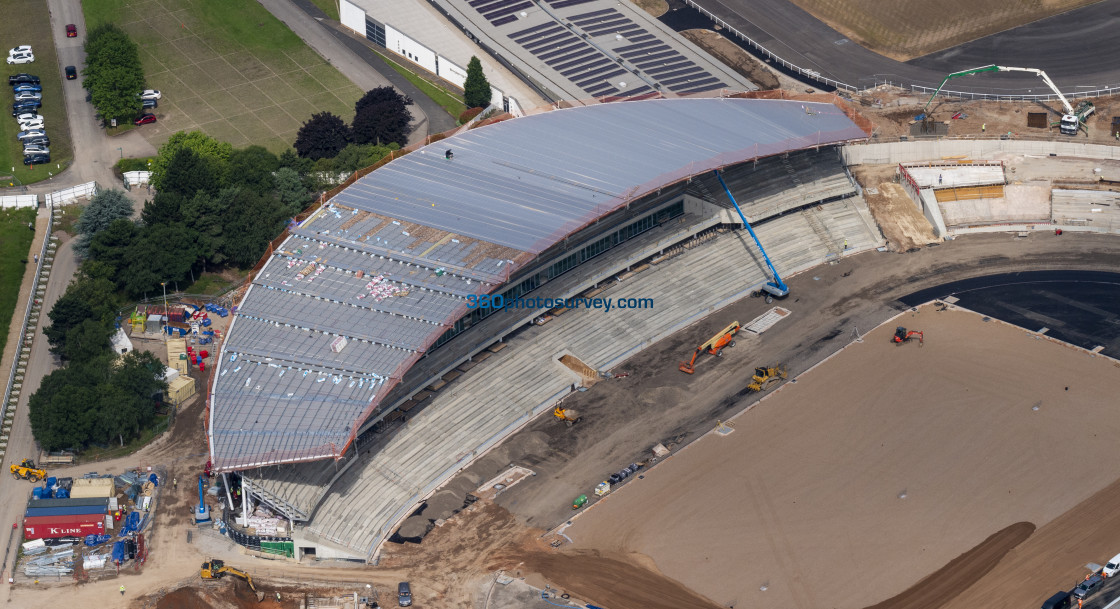 "Birmingham aerial photo Alexander Stadium 210709 21" stock image