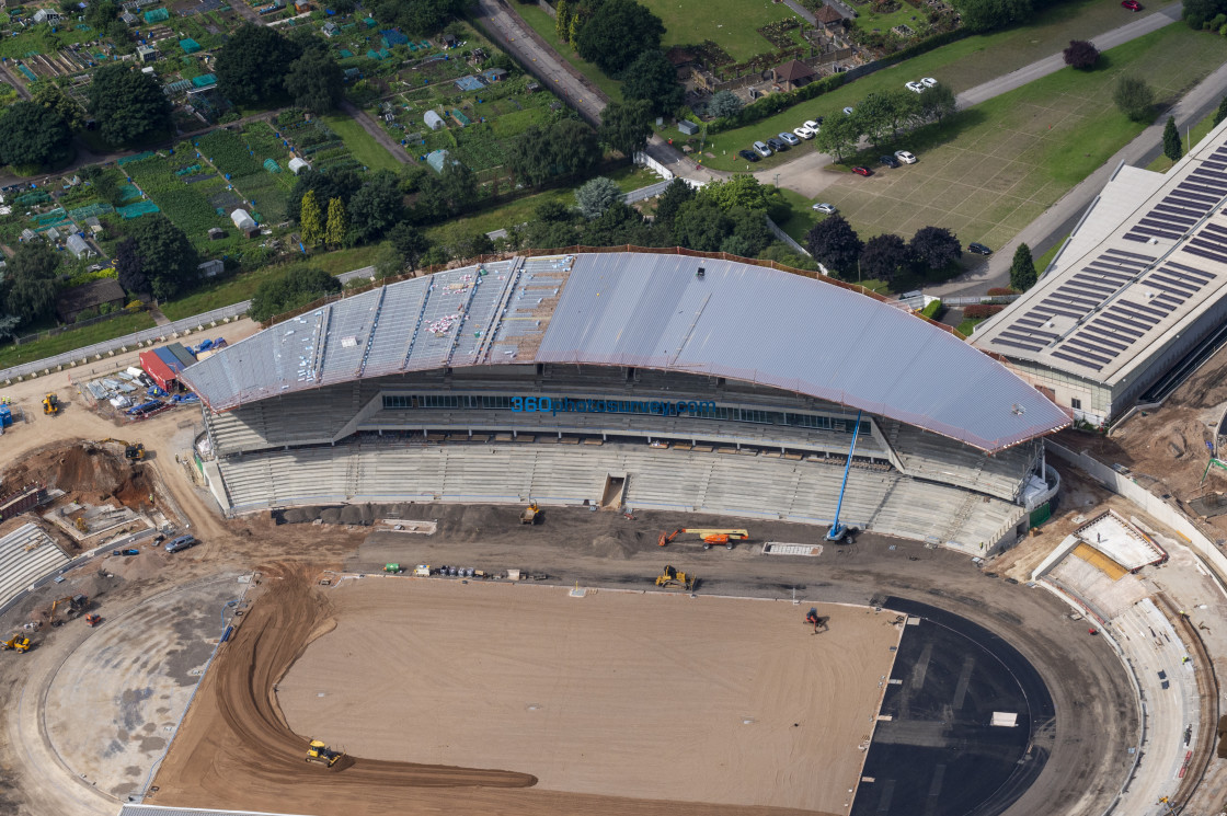 "Birmingham aerial photo Alexander Stadium 210709 21" stock image