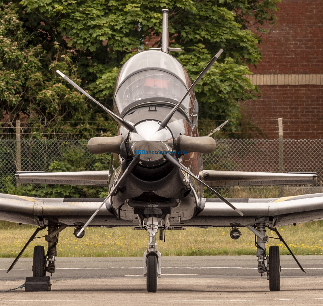 "Aircraft shiny nose 210709 67" stock image