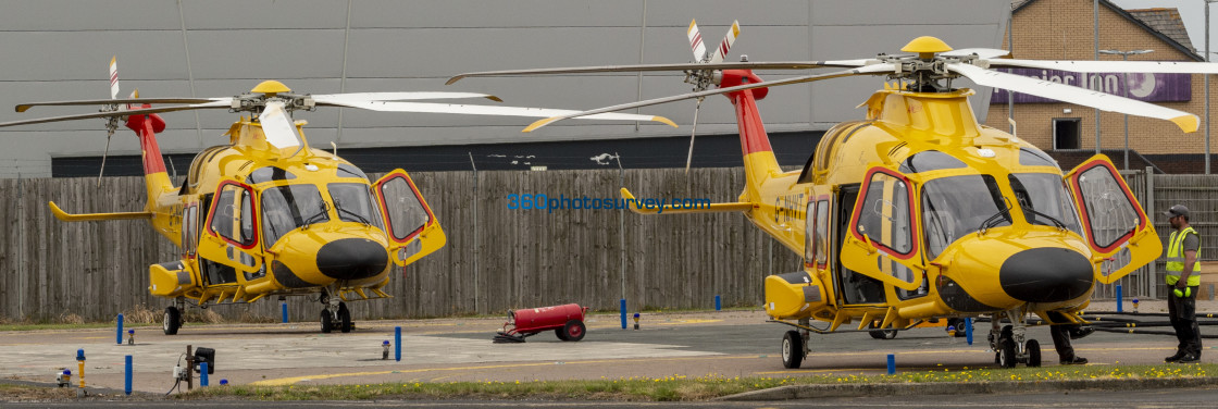 "Yellow Helicopters 210709 66" stock image