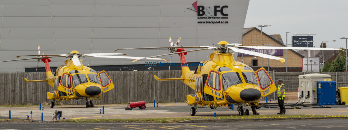 "Yellow Helicopters 210709 66" stock image