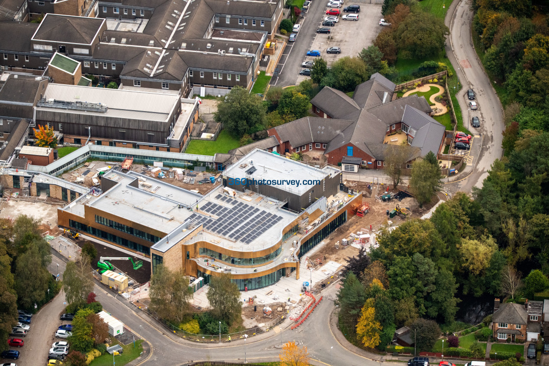 "Macclesfield Aerial Photo 211016 20" stock image