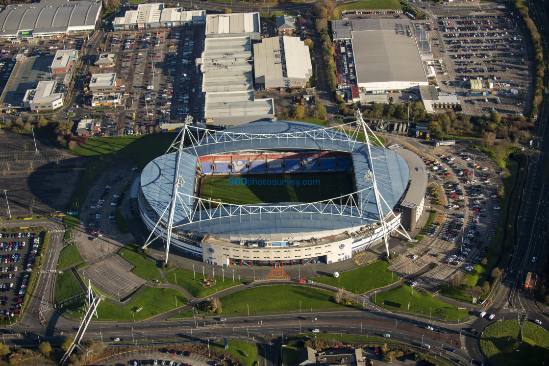 "Horwich aerial photo 211122 1" stock image