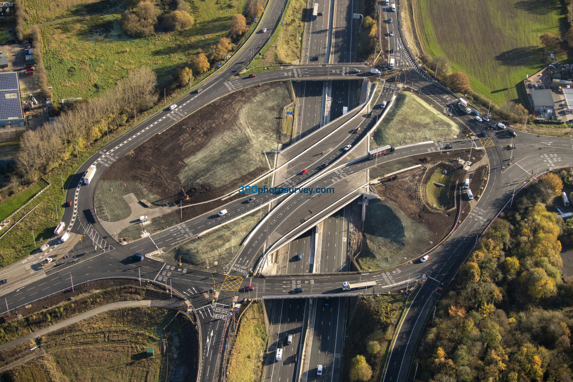 "Knutsford aerial photo 211122 31" stock image