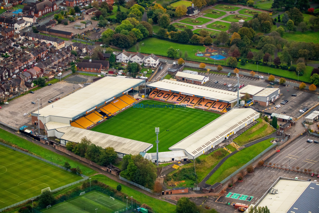 "Stoke aerial photo 211016 21" stock image