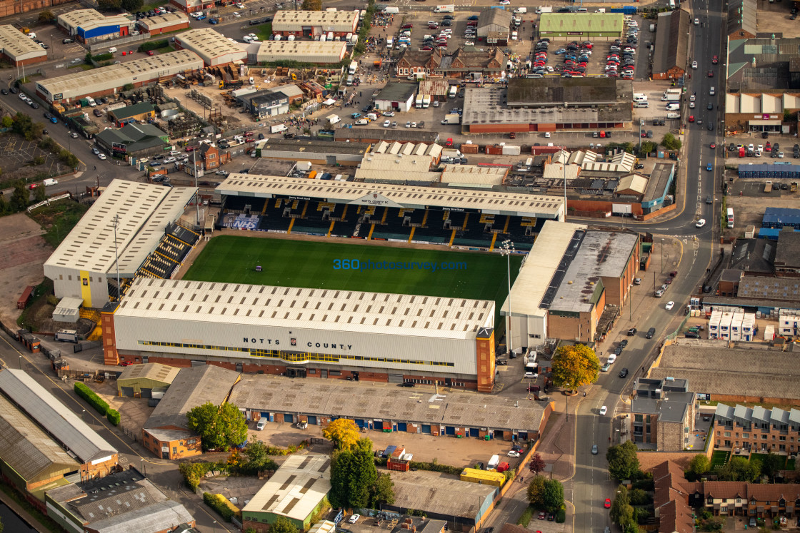 "Nottingham aerial photo 211016 36" stock image