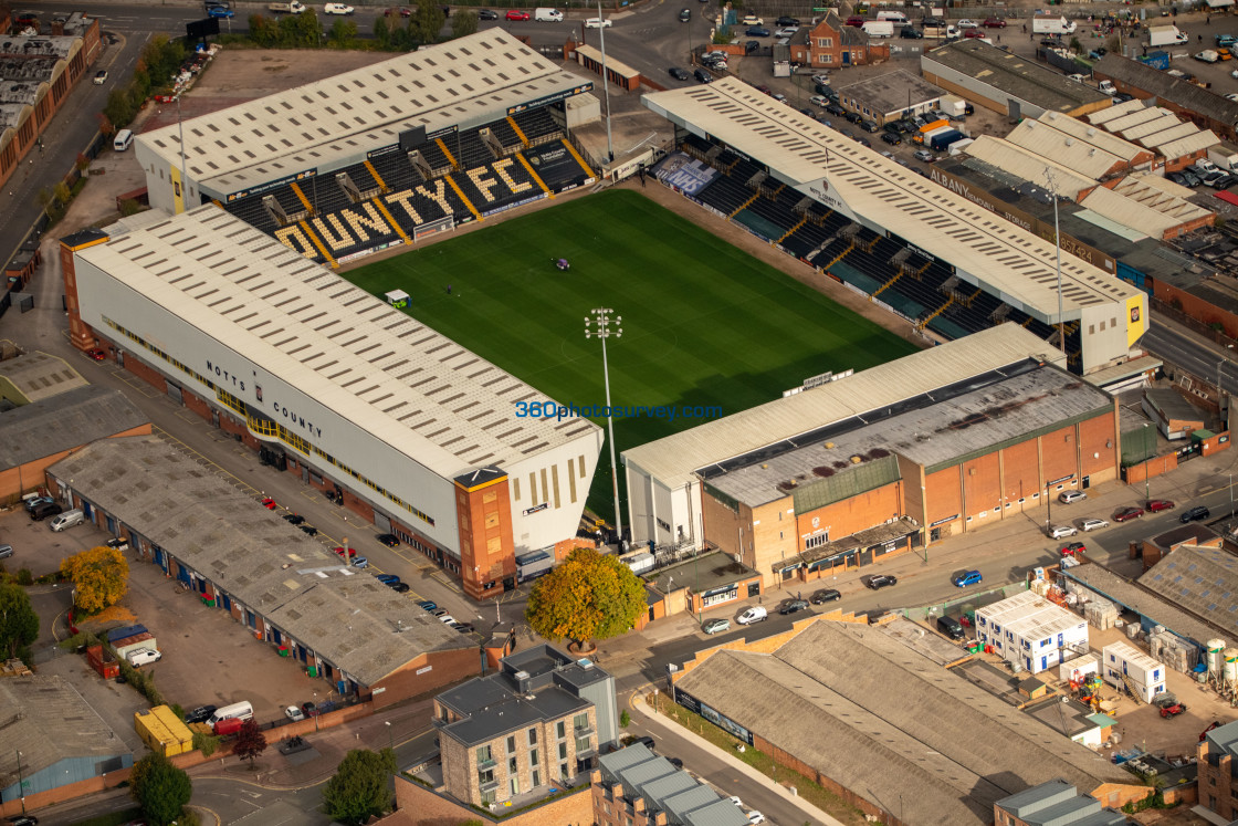 "Nottingham aerial photo 211016 36" stock image