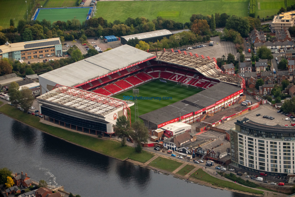 "Nottingham aerial photo 211016 37" stock image