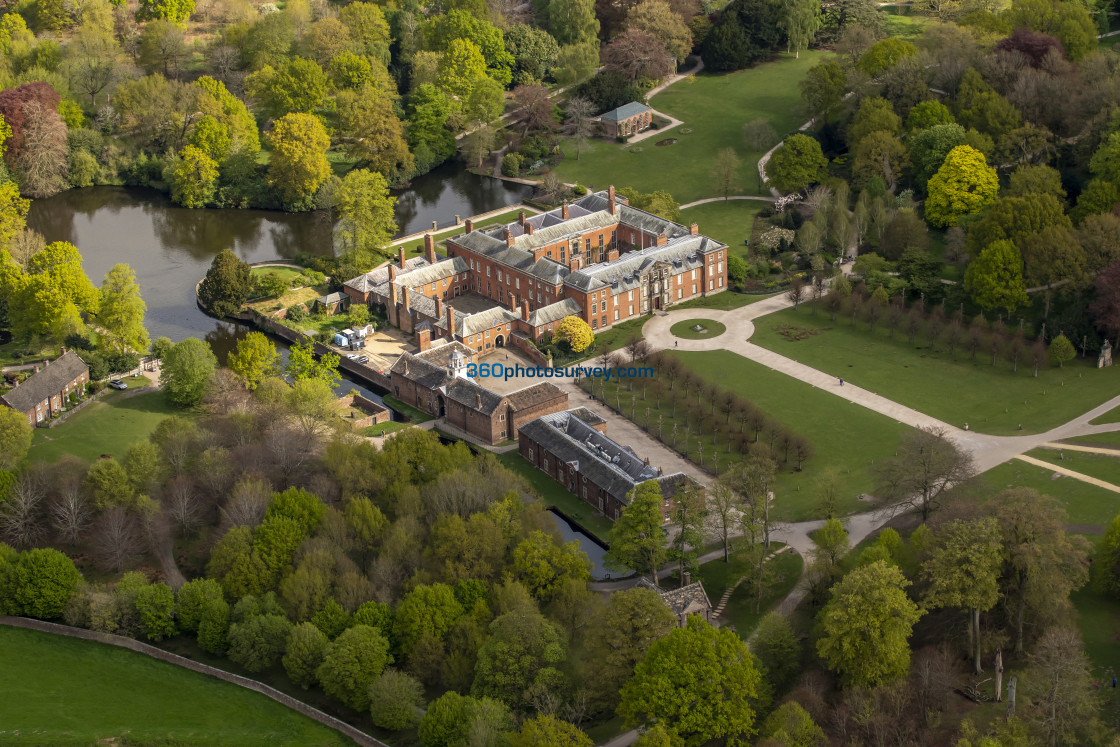 "Altrincham aerial Dunham Park 220425 47" stock image