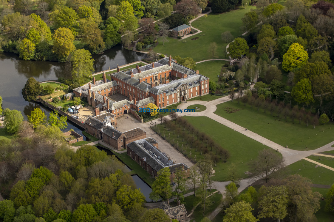 "Altrincham aerial Dunham Park 220425 47" stock image