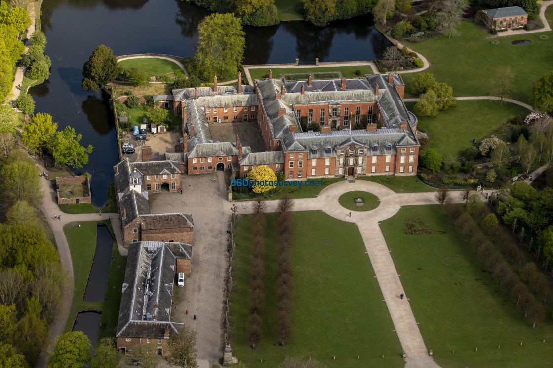 "Altrincham aerial Dunham Park 220425 47" stock image