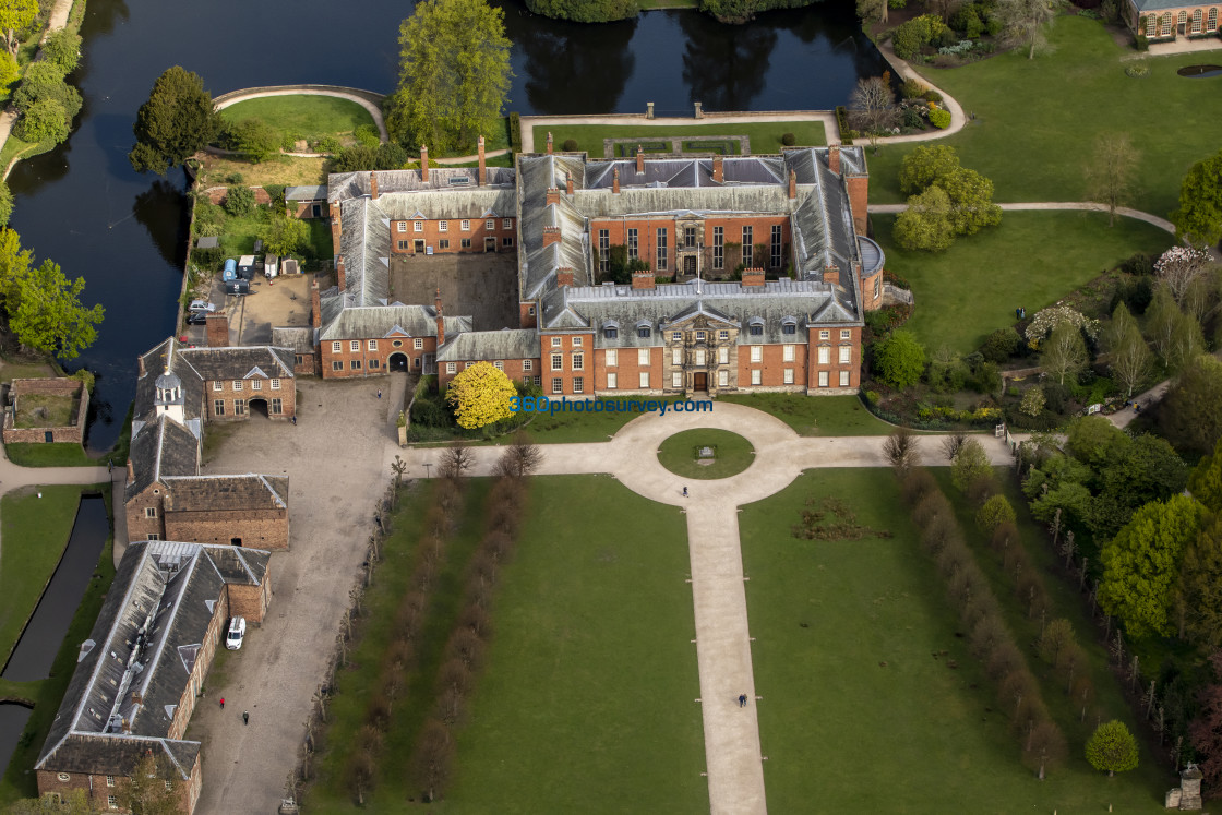 "Altrincham aerial Dunham Park 220425 47" stock image