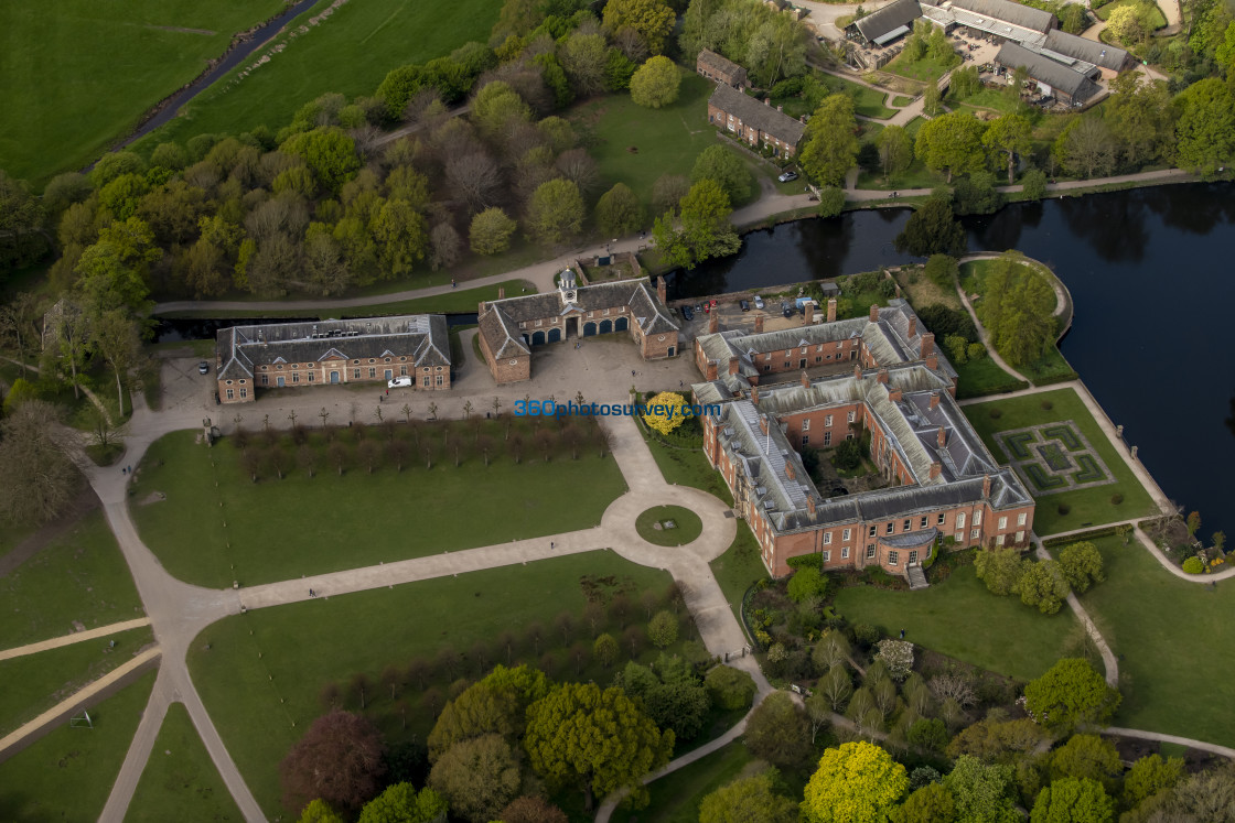 "Altrincham aerial Dunham Park 220425 47" stock image