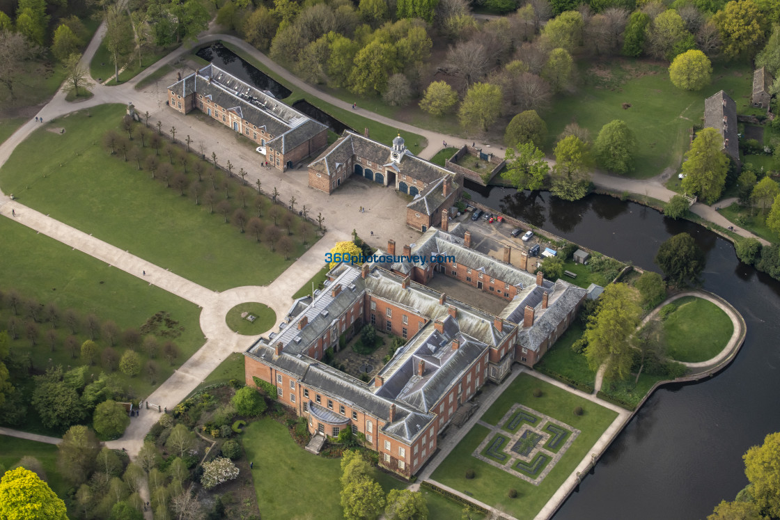 "Altrincham aerial Dunham Park 220425 47" stock image