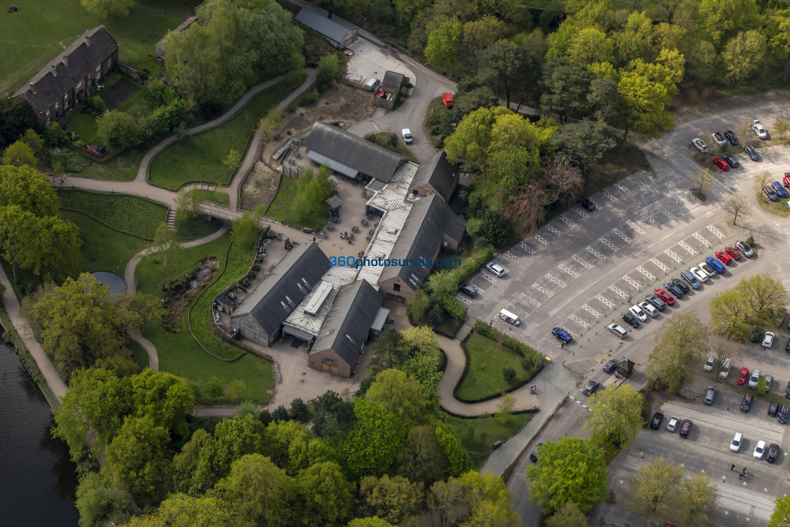 "Altrincham aerial Dunham Park 220425 47" stock image