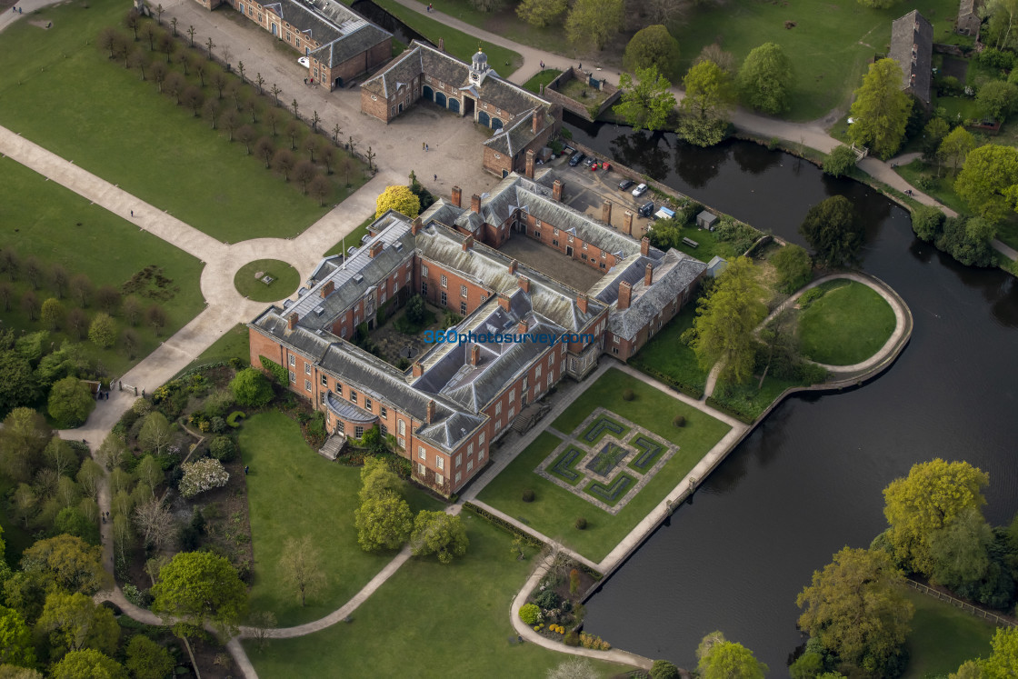 "Altrincham aerial Dunham Park 220425 47" stock image