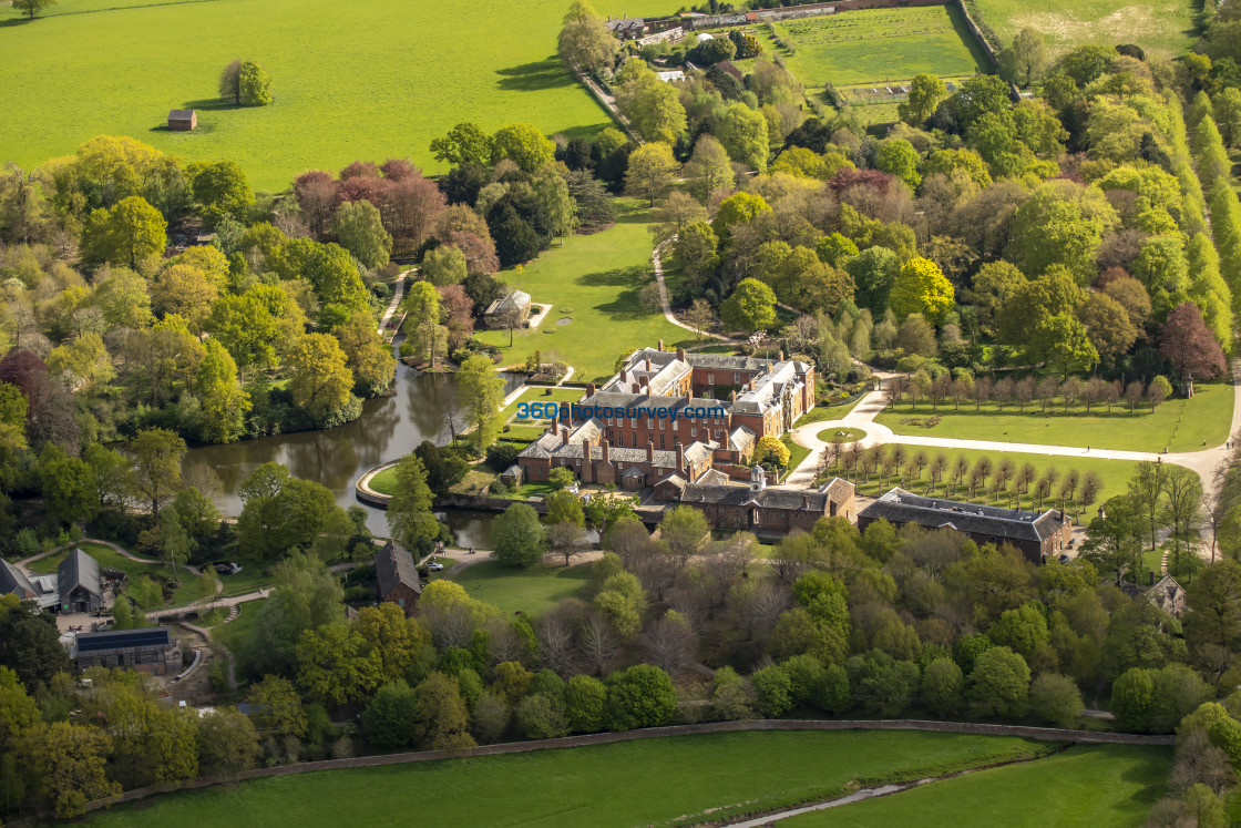 "Altrincham aerial Dunham Park 220425 47" stock image