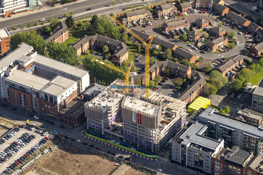 "Liverpool aerial Pall Mall 220425 7" stock image