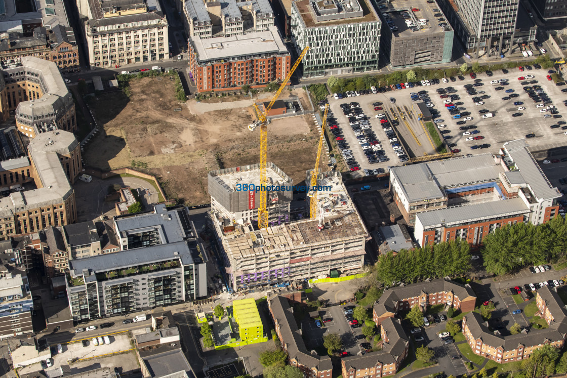 "Liverpool aerial Pall Mall 220425 7" stock image