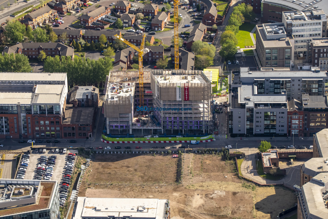 "Liverpool aerial Pall Mall 220425 7" stock image