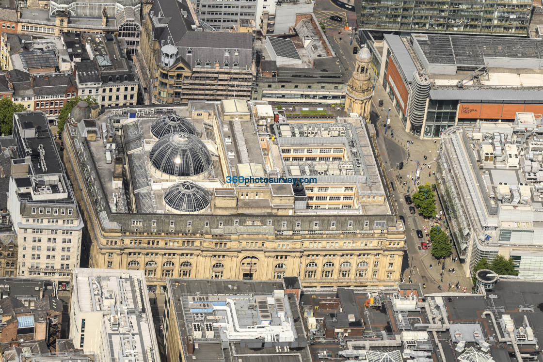 "Manchester aerial Royal Exchange 220602 16" stock image