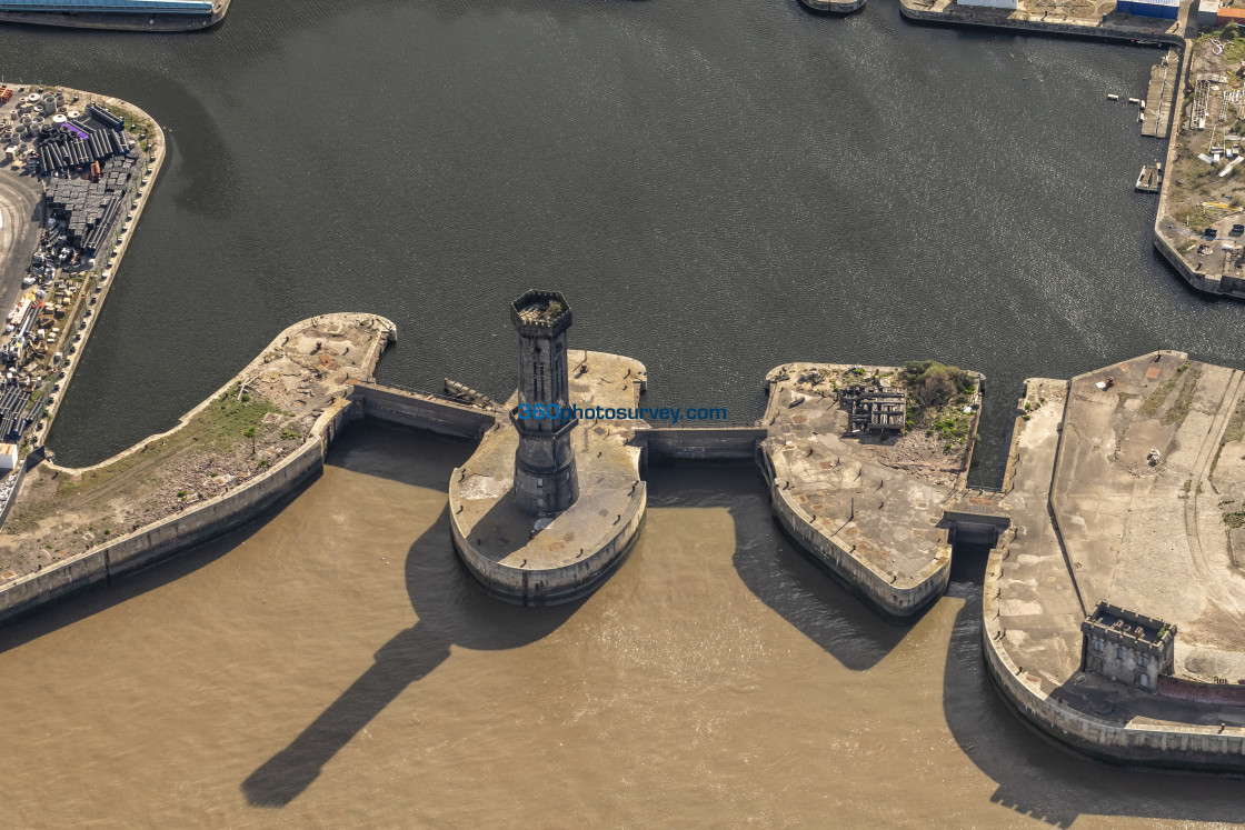 "Liverpool aerial Salisbury Dock 220425 3" by 360photosurvey.com - $37.04 "Liverpool aerial Salisbury Dock 220425 3" stock image