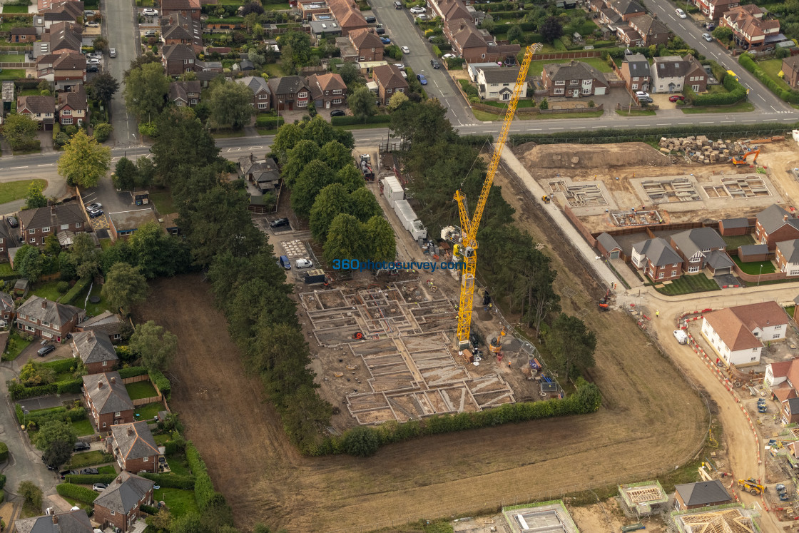 "Knutsford aerial photo 220922 24" stock image