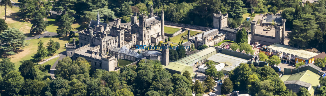 "Alton Towers aerial photo 220826 6" stock image