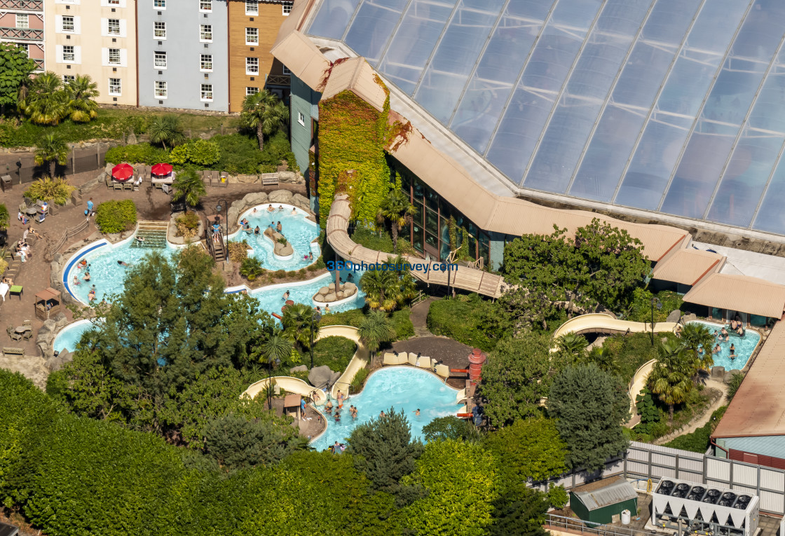 "Alton Towers aerial photo 220826 6" stock image