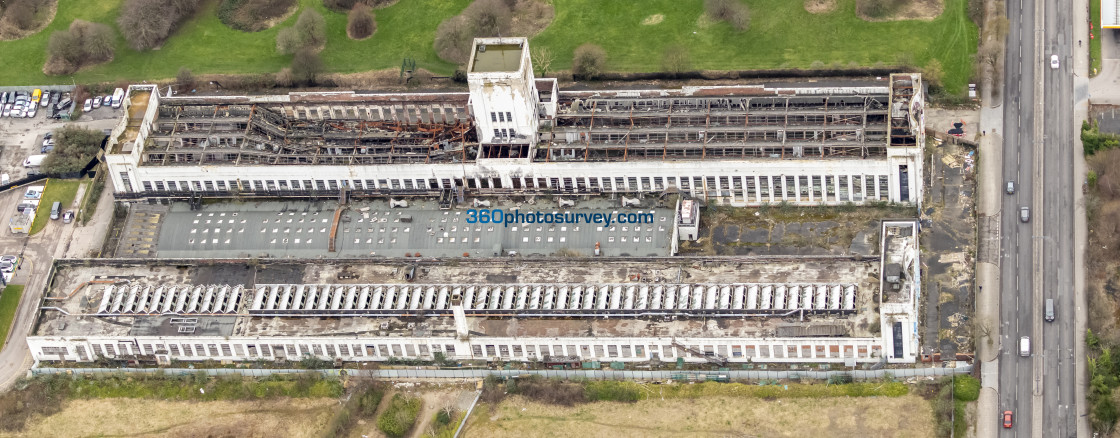 "Liverpool aerial photo Littlewoods Building 230228 32" stock image