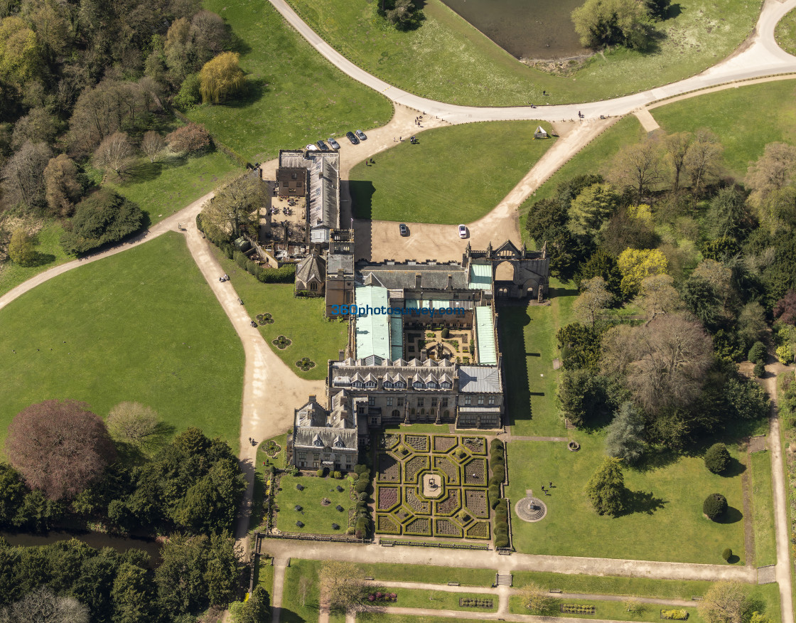 "Newstead aerial photo Newstead Abbey 230425 59" stock image