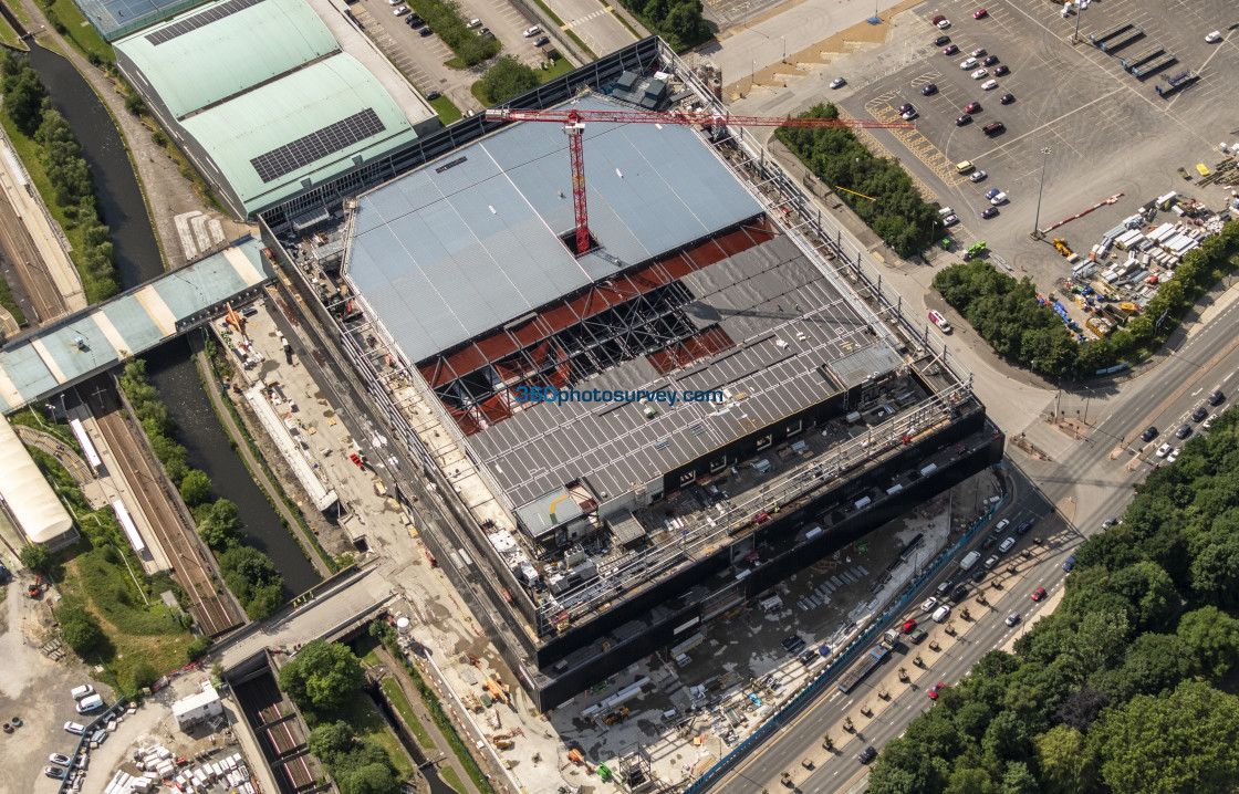 "MANCHESTER aerial photo EASTLANDS ARENA 230629 021" stock image