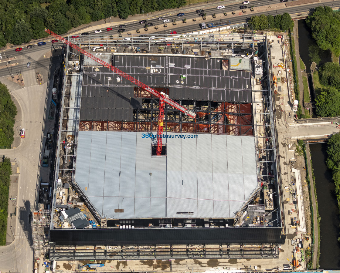 "MANCHESTER aerial photo EASTLANDS ARENA 230629 021" stock image