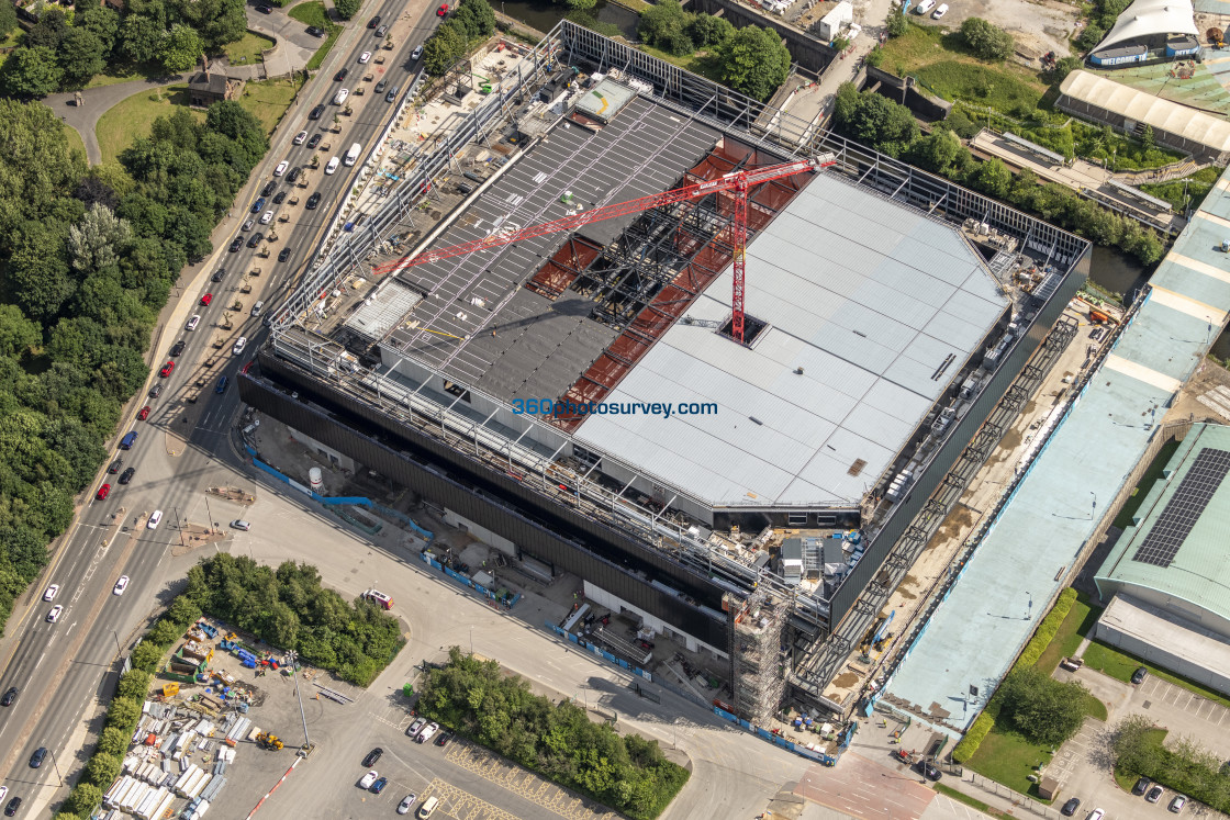 "MANCHESTER aerial photo EASTLANDS ARENA 230629 021" stock image