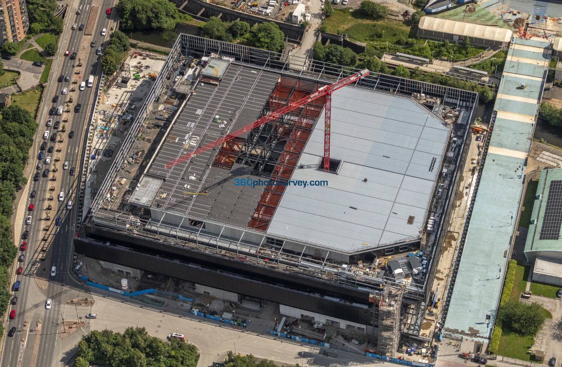 "MANCHESTER aerial photo EASTLANDS ARENA 230629 021" stock image