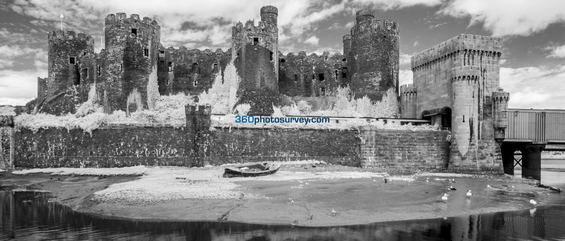 "Conwy Castle 230914" by 360photosurvey.com - $36.37 "Conwy Castle 230914" stock image