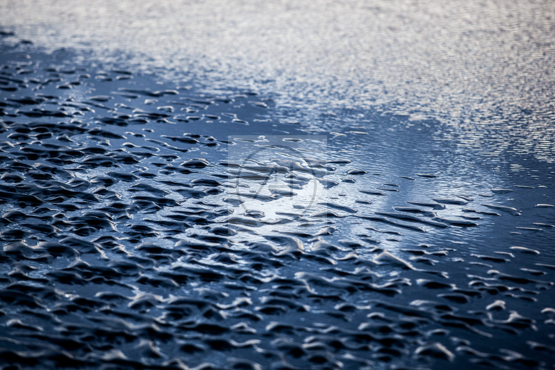 "Water on the beach" stock image