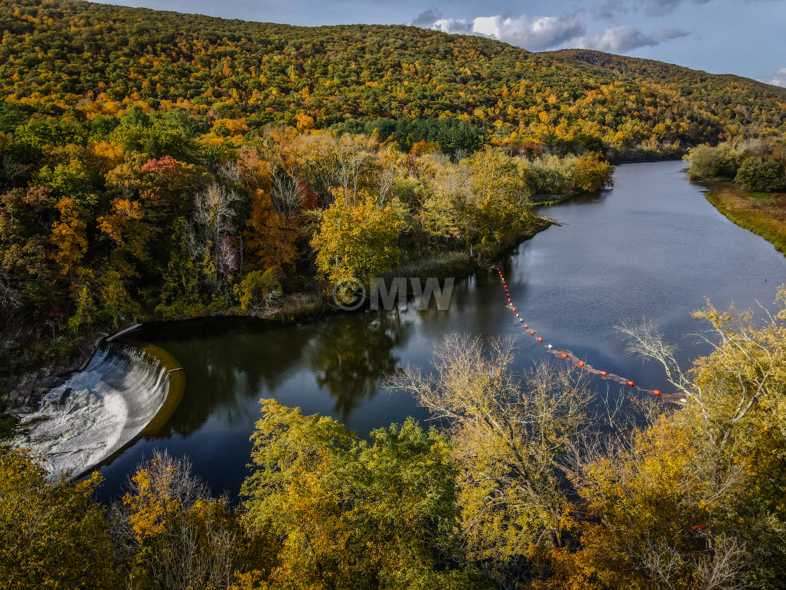 "The Housatonic River" stock image