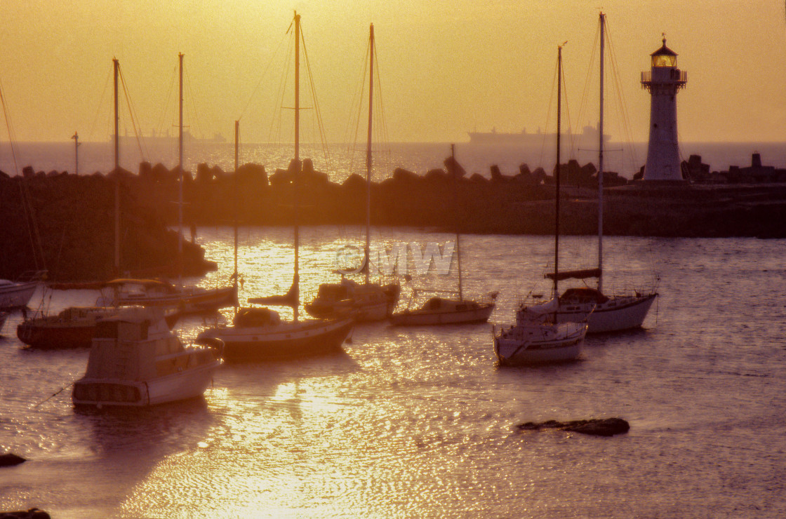 "Maritime sunrise" stock image