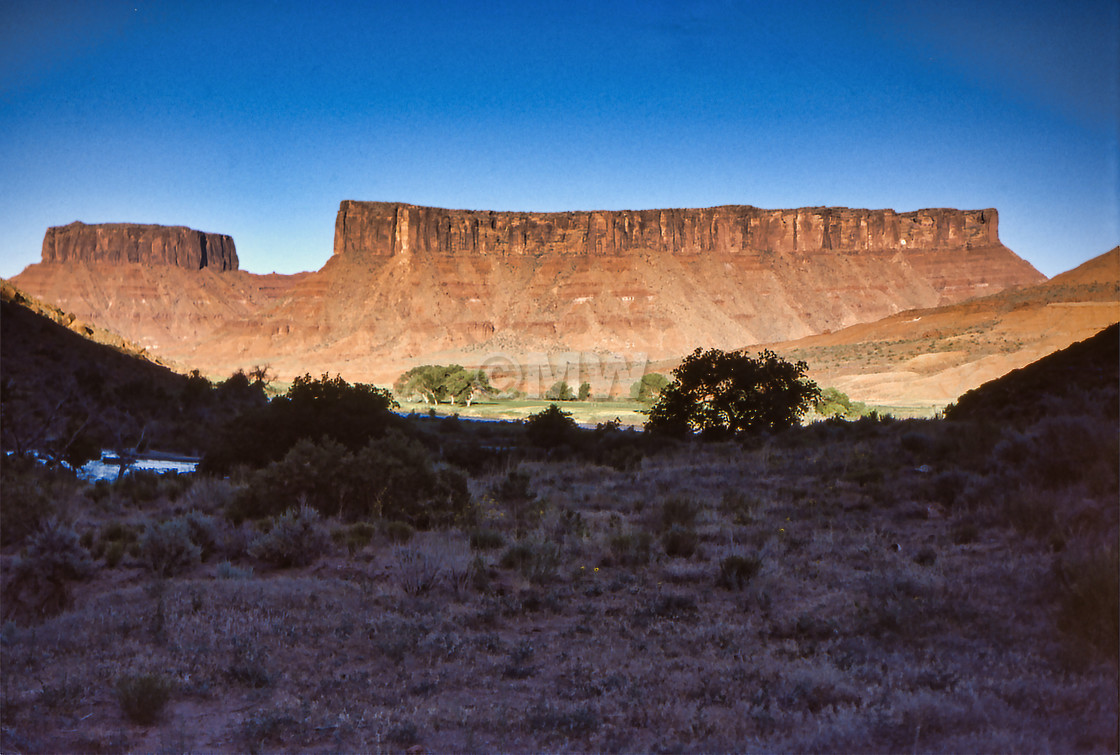 "Fisher Mesa, Utah" stock image