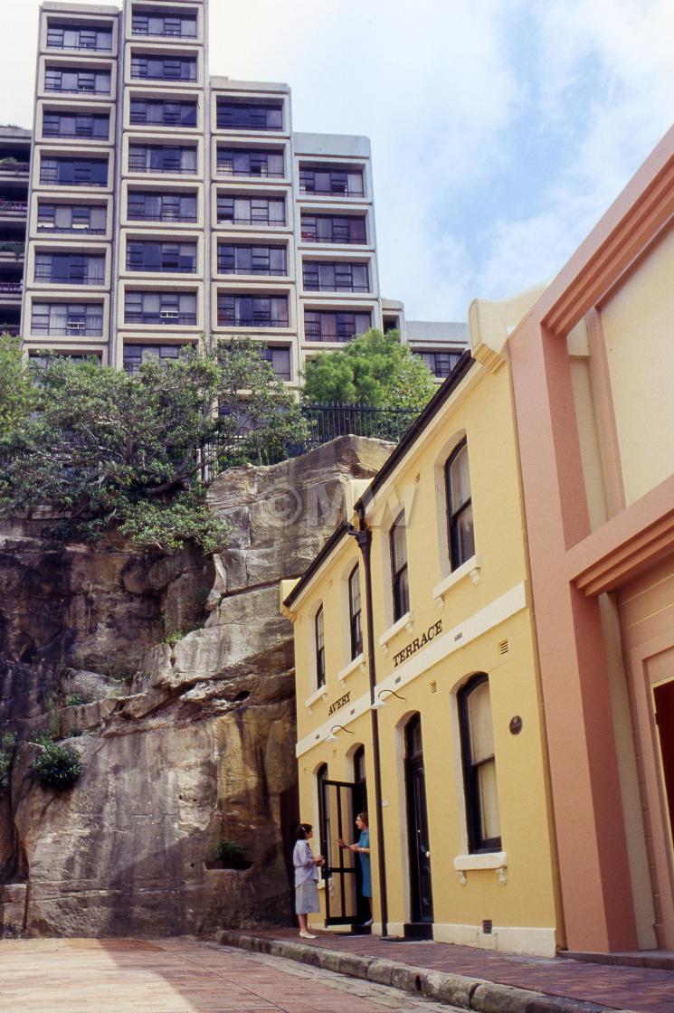 "The Rocks Contrasts" stock image